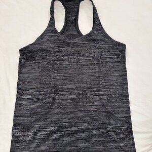 lululemon x Peloton Black Racerback Workout Top Sz Medium